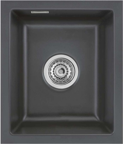 Zlewozmywak ceramiczny SYSTEMCERAM Mera 32 U Schiefer Korek automatyczny 5361 02