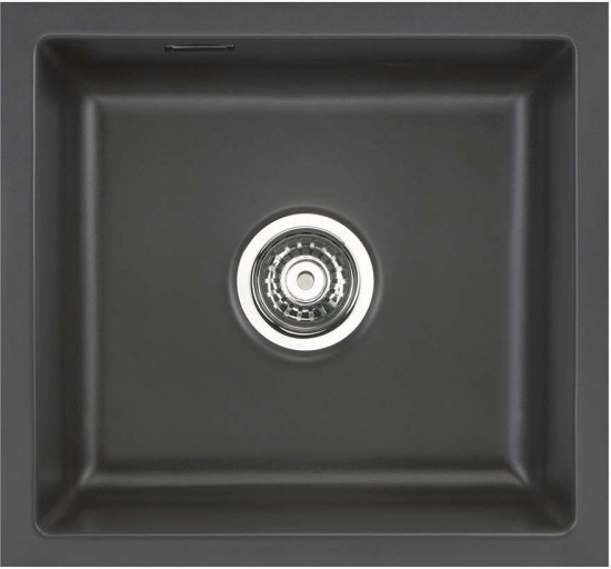 Zlewozmywak ceramiczny SYSTEMCERAM Mera 42 U Schiefer Korek automatyczny 5301 02