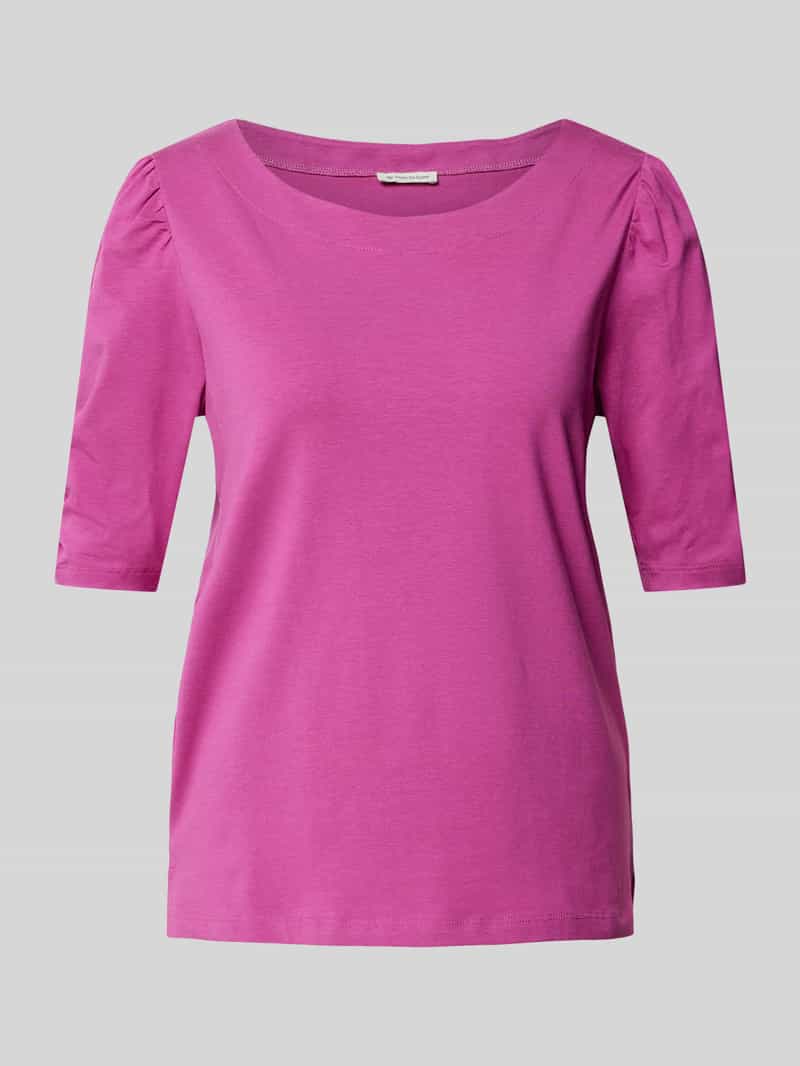 T-shirt z marszczeniami