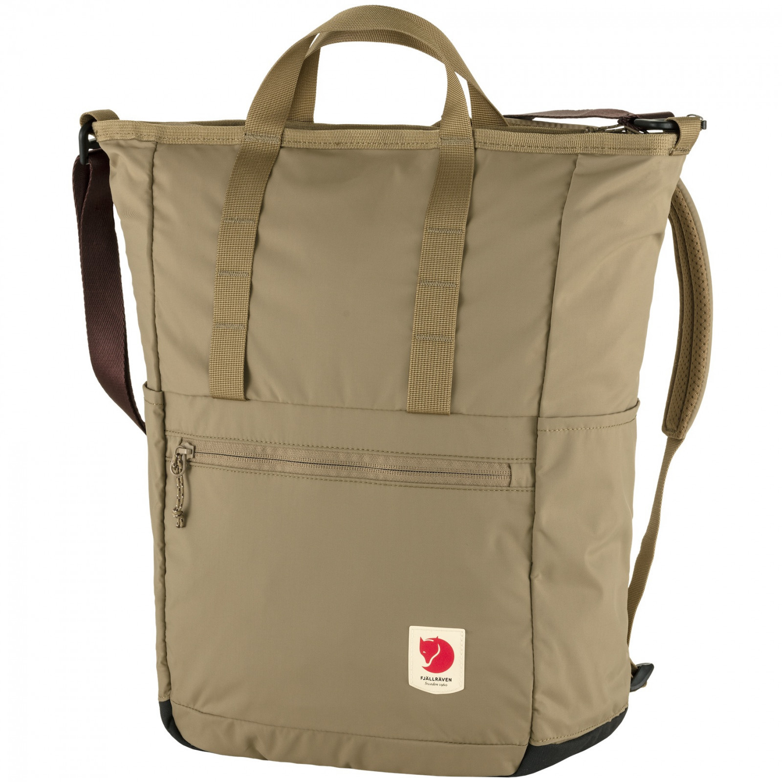 Plecak Fjällräven High Coast Totepack Kolor: jasnobrązowy