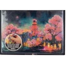 MOZAIKA CEKIN SPRZYL FANTASY NIGHT 21X30 B/C