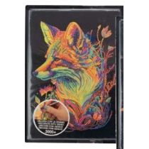 MOZAIKA CEKIN SPRZYL LIS 21X30 B/C