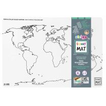 Mata na stół do kolorowania wymazywalna 48x34 cm Mapa Państw Strigo PILOT SFU1014