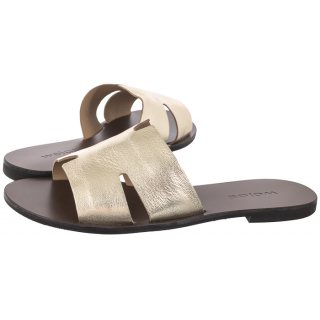 Klapki Złote 74008-58 (WO194-c) Wojas