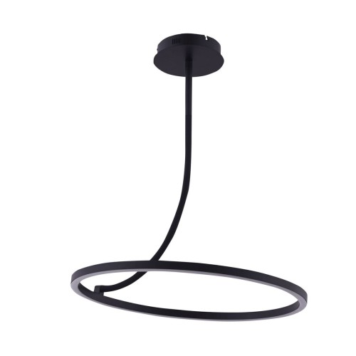 Corit lampa wisząca 1xLED/30W czarna E82907-01