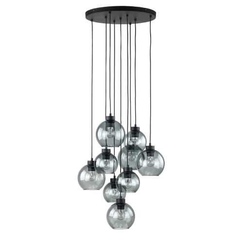 CUBUS GRAPHITE LAMPA WISZĄCA 9 KOŁO