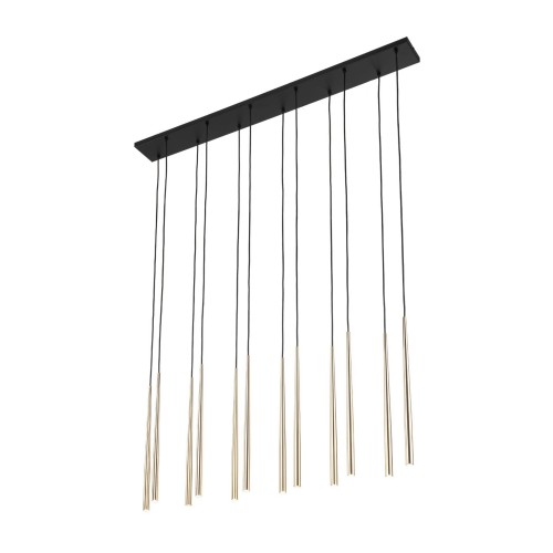PIANO BLACK GOLD LAMPA WISZACA 12