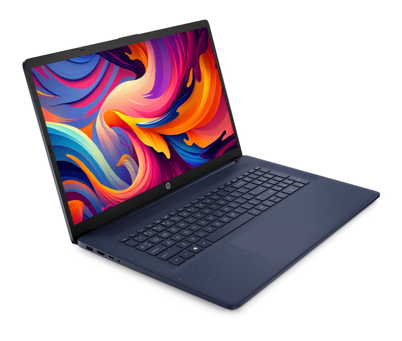 HP 17-cn0613ds / 889C0UA / Intel N4120 / 4GB / SSD 128GB / Intel UHD / FullHD / Win 11 / Niebieski