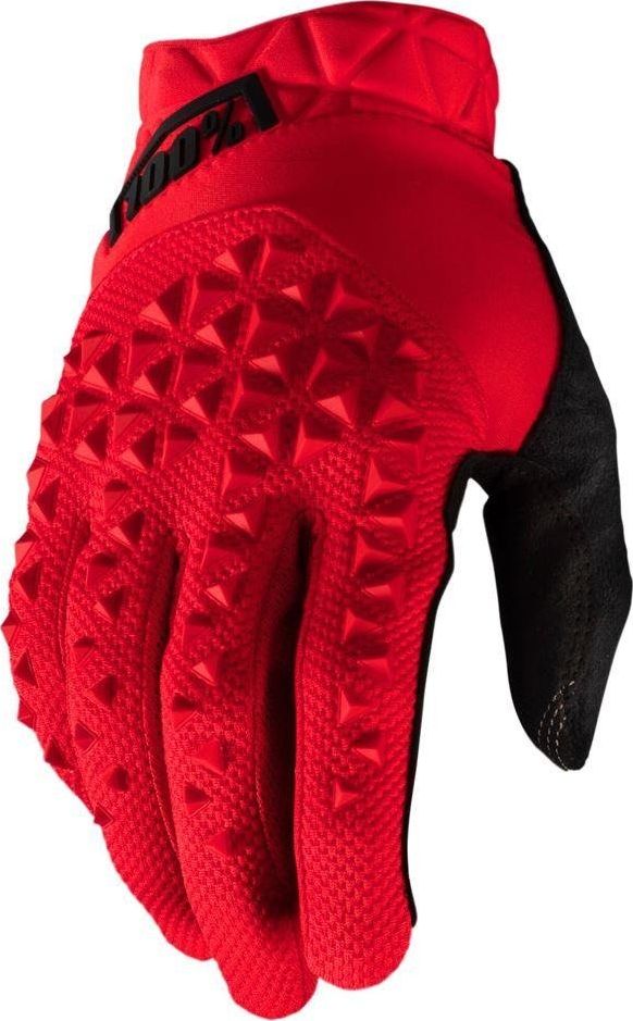 100% Rękawiczki 100% GEOMATIC Glove red roz. M (długość dłoni 187-193 mm) (NEW)