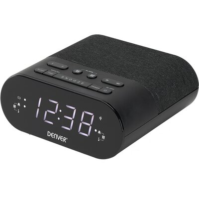 Radiobudzik Denver CRQ-107 z ładowarką indykcyjną