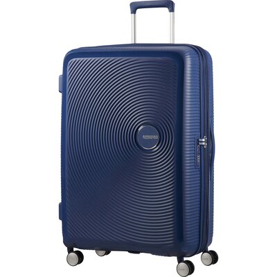 American Tourister walizka Soundbox 77 Navy
