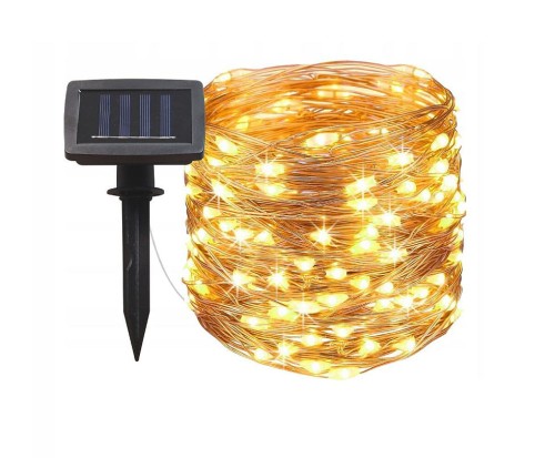 Girlanda świetlna ogrodowa solarna 200xLED/20 m