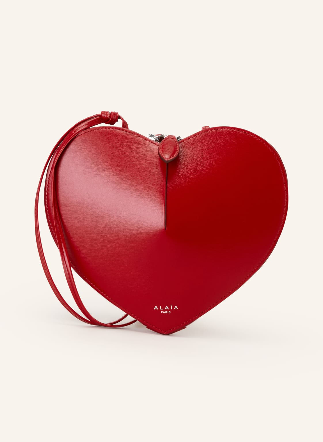 Alaïa Paris Torba Na Ramię Le Coeur rot