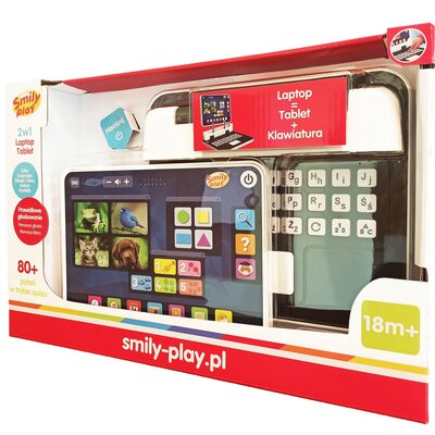 Zabawka edukacyjna - Laptop i Tablet 2w1 dla dzieci