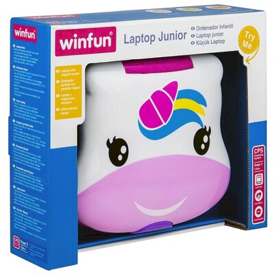Smily Play, zabawka edukacyjna Mój Pierwszy Laptop Jednorożec