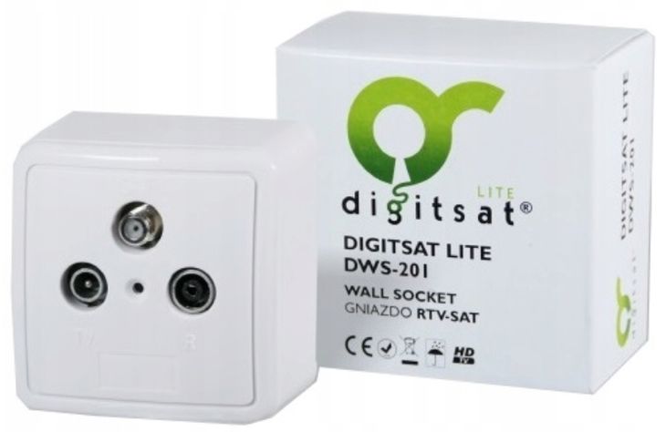 Digitsat Gniazdo końcowe RTV-SAT Digitsat GNDSK