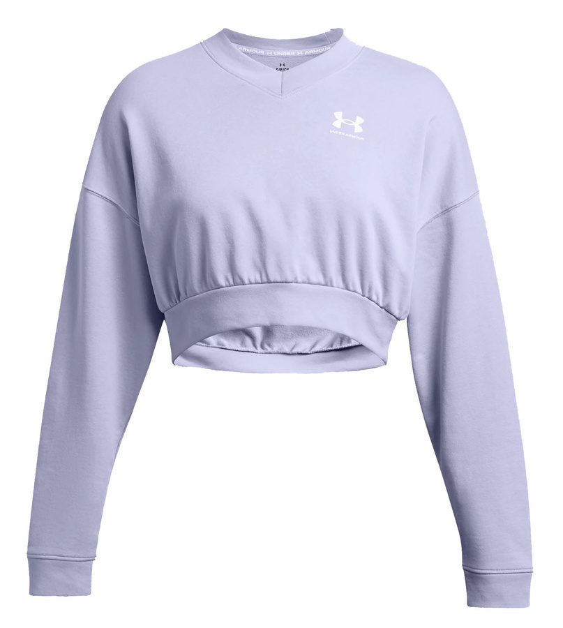 Bluza damska UNDER ARMOUR Rival Terry Oversized Crop Crew