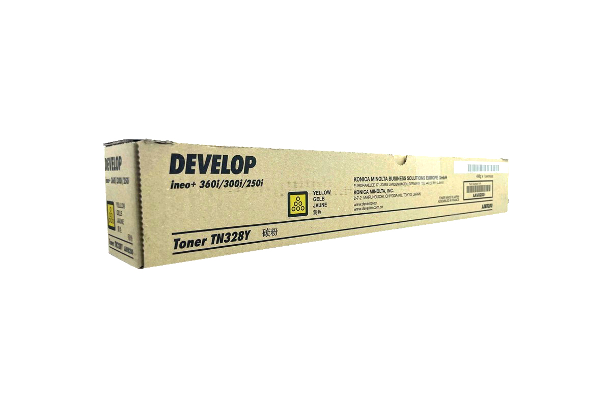 Konica-Minolta Toner TN328Y TN328FY ineo+ 250i / 300i  / 360i / 251i / 301i / 361i