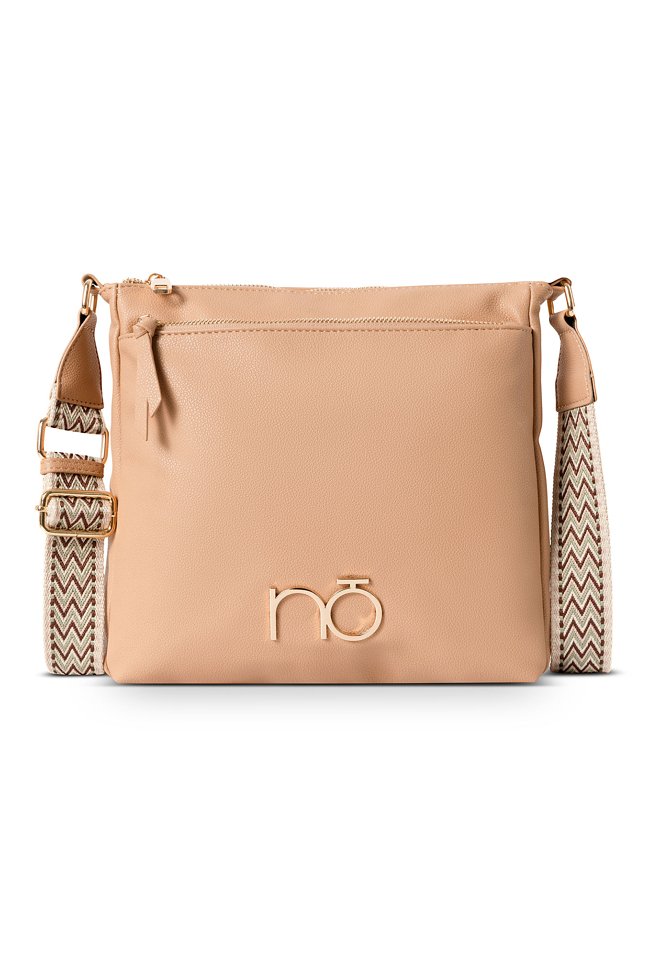 Średnia torebka crossbody NOBO z ozdobną taśmą - Nobo