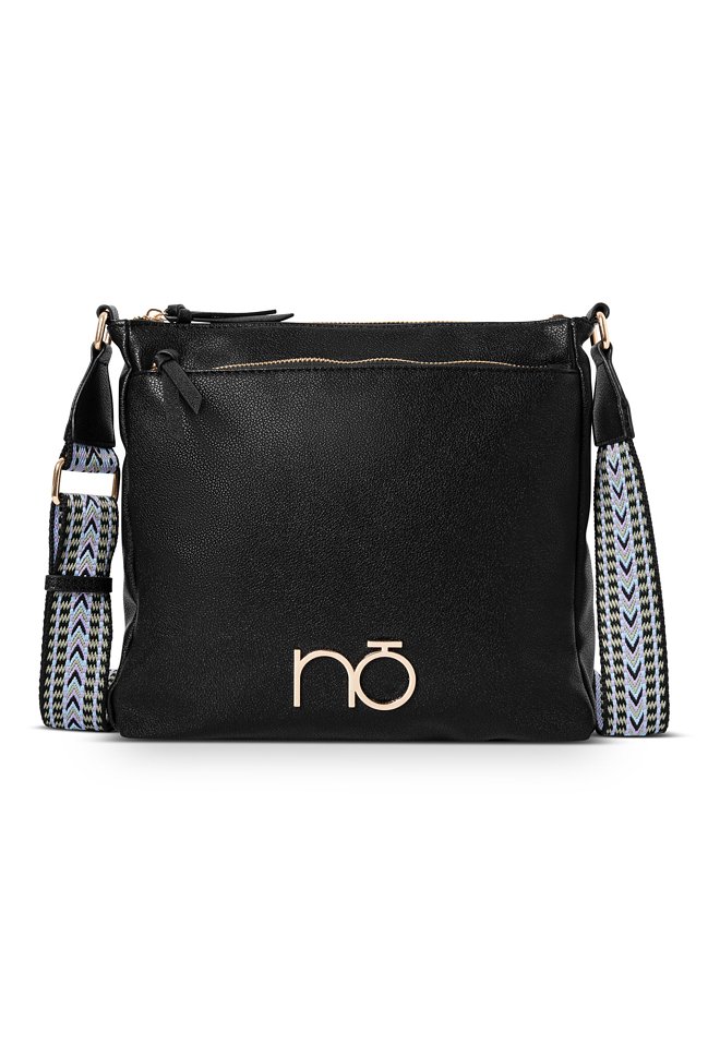 Średnia torebka crossbody NOBO z ozdobną taśmą - Nobo