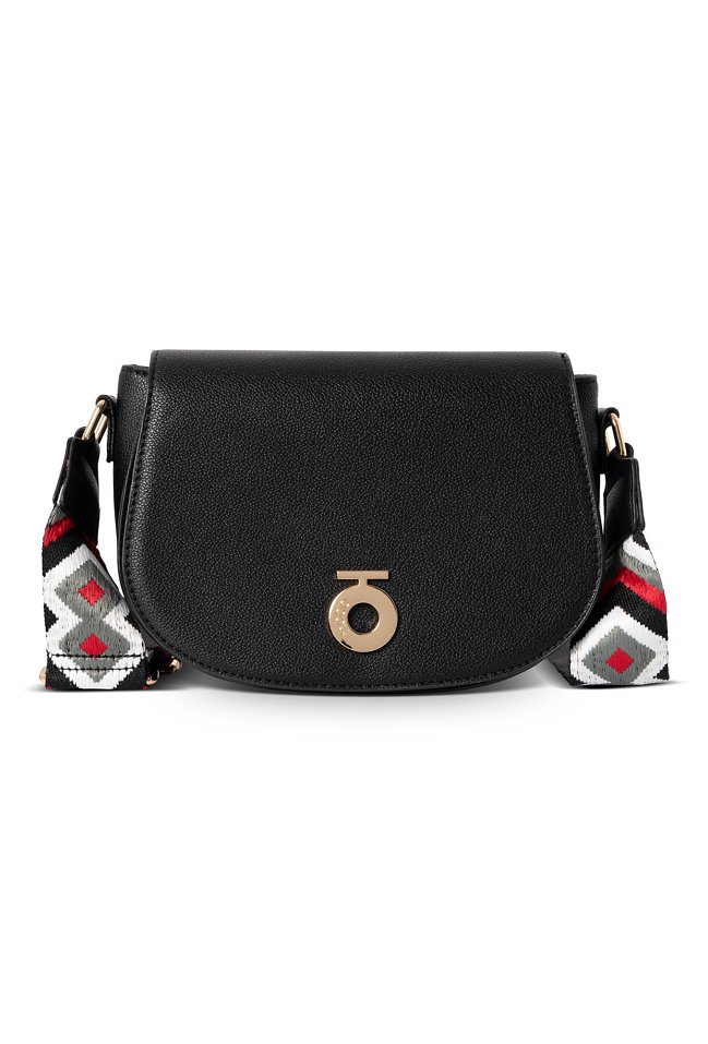 Torebka crossbody NOBO z kolorowym paskiem - Nobo
