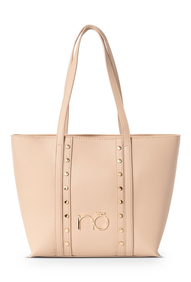 Shopperka NOBO z metalowymi nitami - Nobo