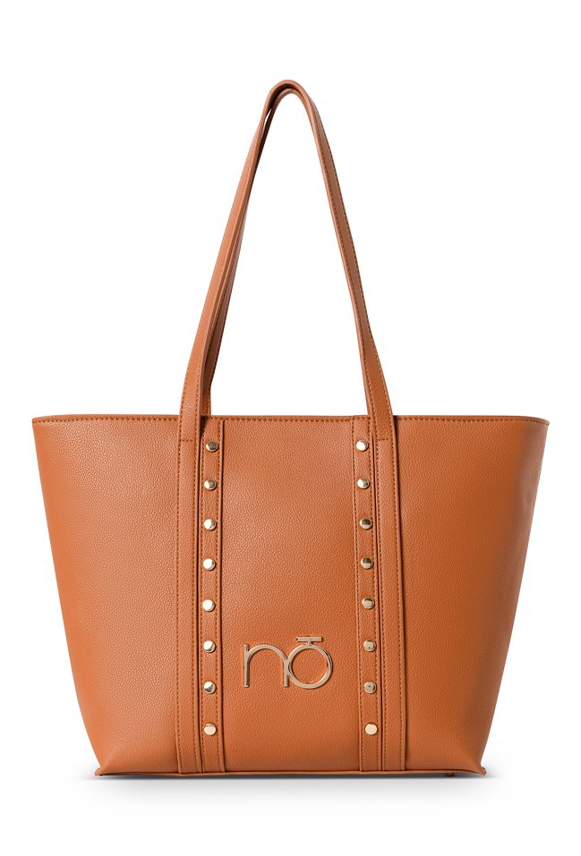 Shopperka NOBO z metalowymi nitami - Nobo