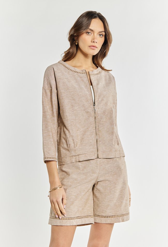 Bluza damska z bawełny - Monnari