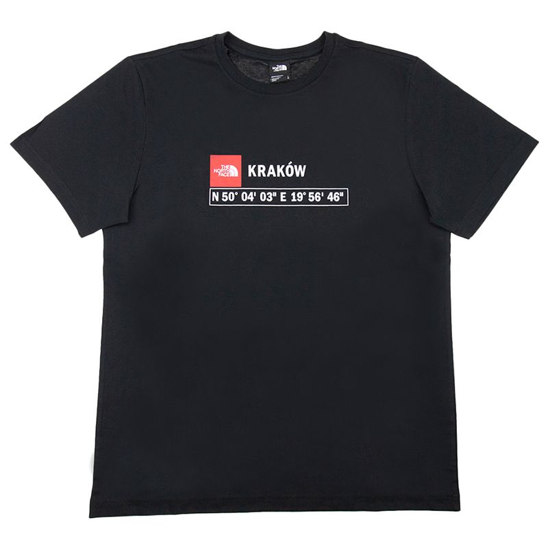 Koszulka The North Face GPS Krakow 0A8B4EJK31 - czarne