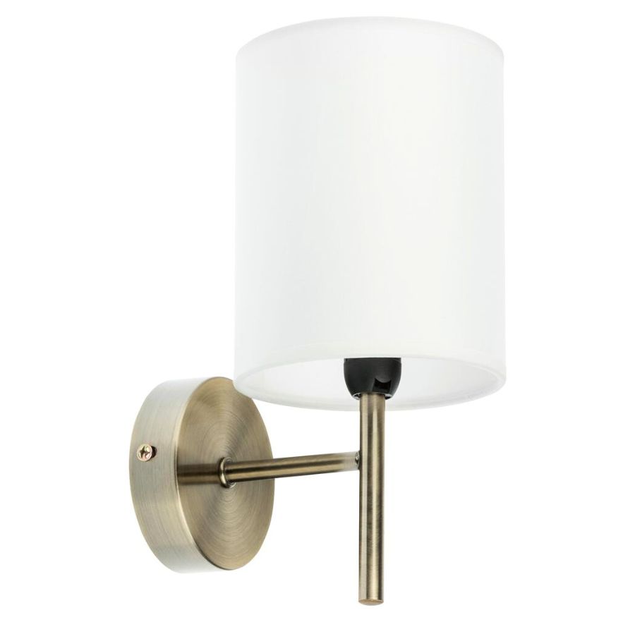 Kinkiet metalowy z abażurem N4-P69