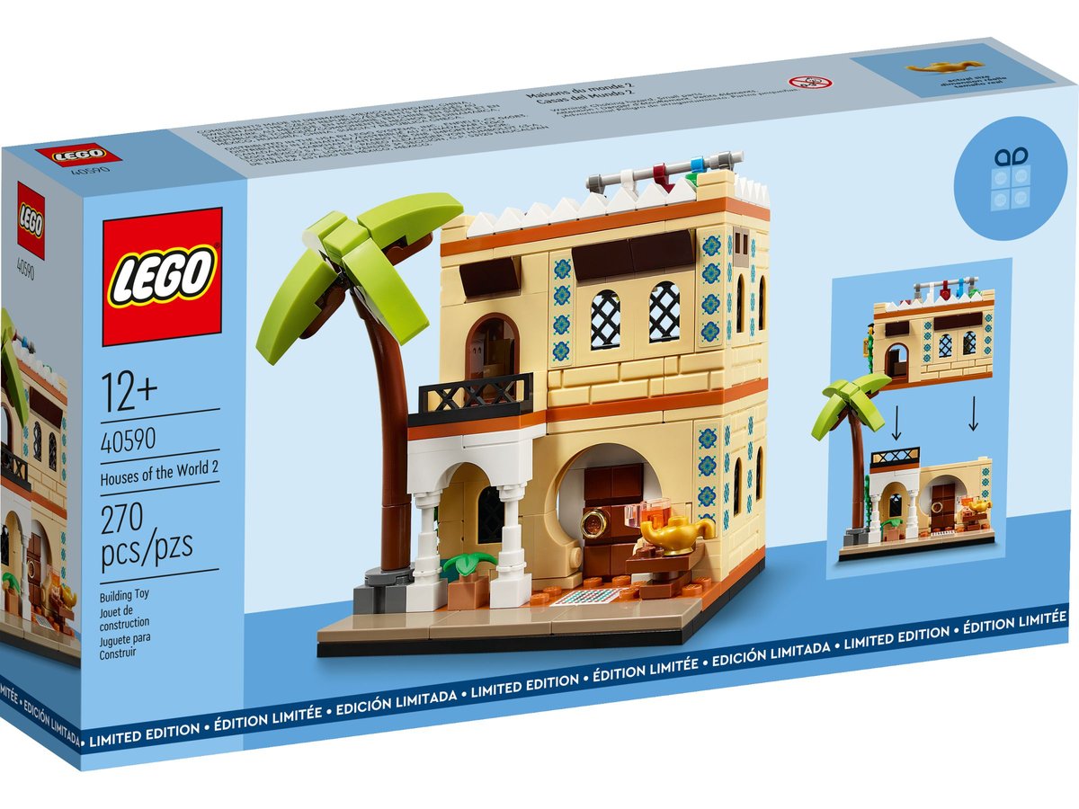 LEGO Exclusive 40590 Domy Świata 2