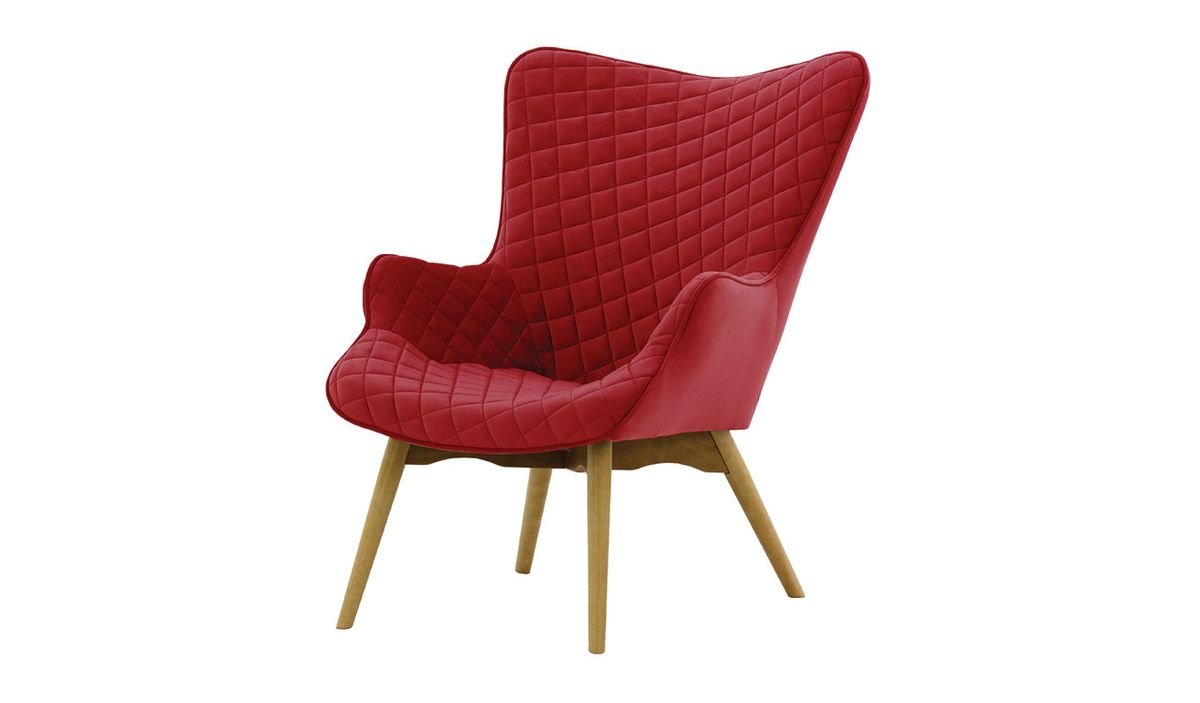 Fotel uszak z przeszyciami Ducon Velvet-Velluto 7