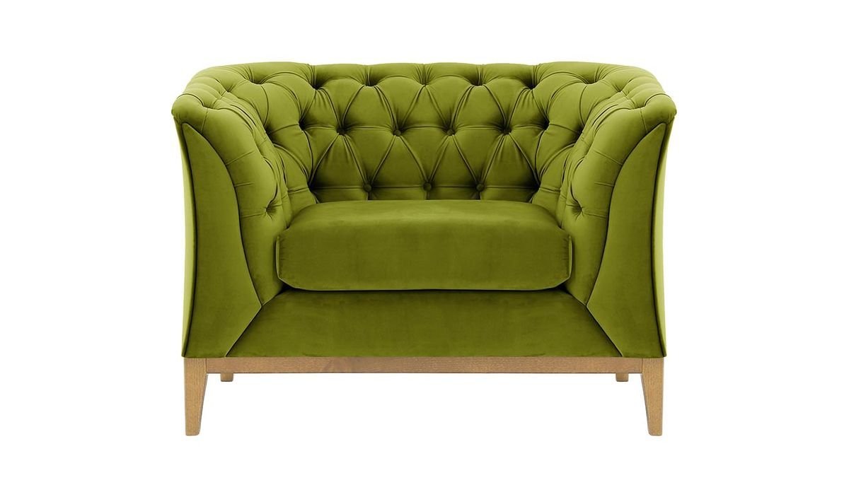Fotel Chesterfield Modern Wood-Velluto 9
