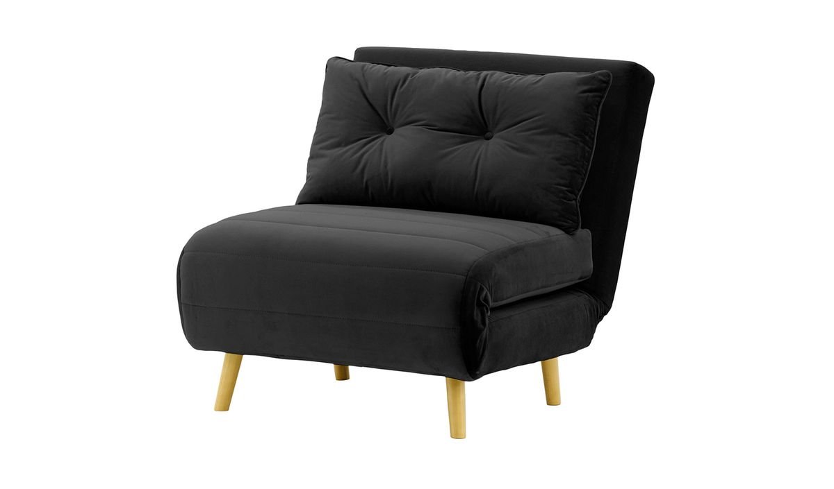 Fotel rozkładany Flic 77 cm-Velluto 20-like oak