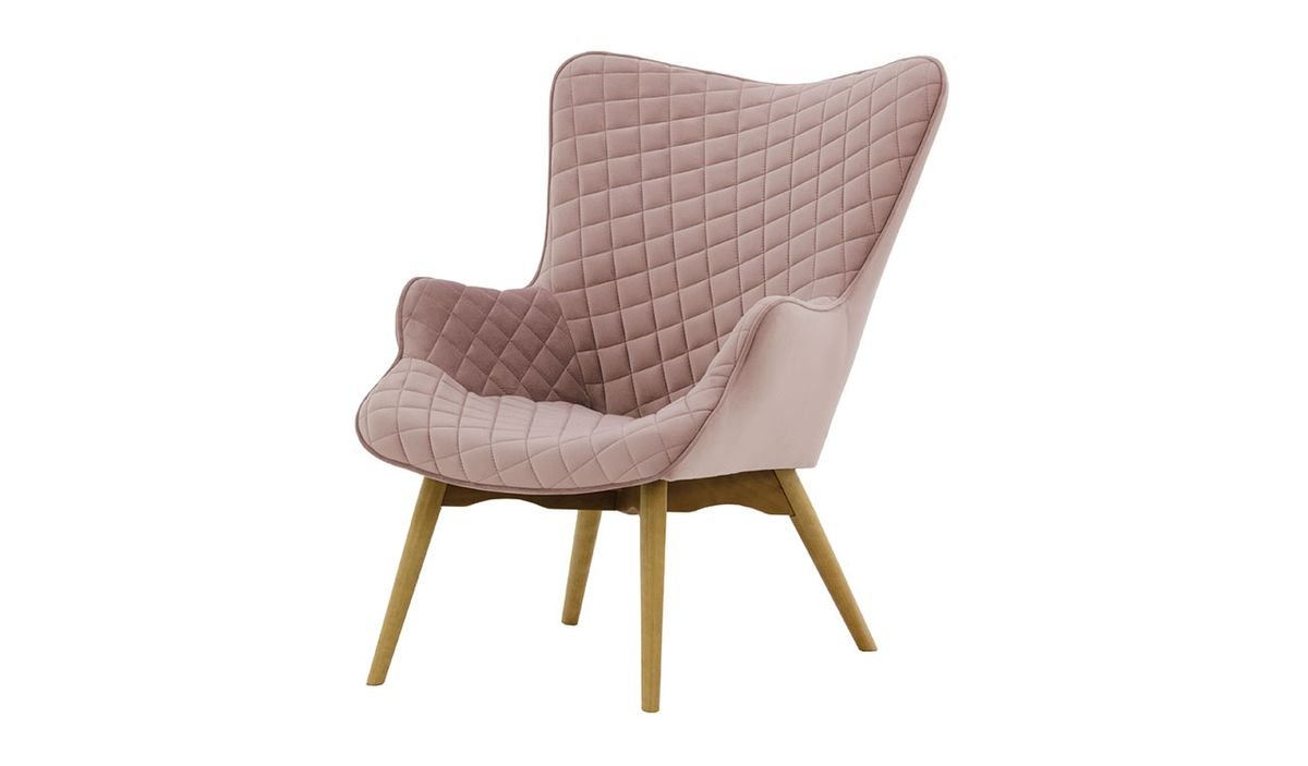 Fotel uszak z przeszyciami Ducon Velvet-Velluto 14