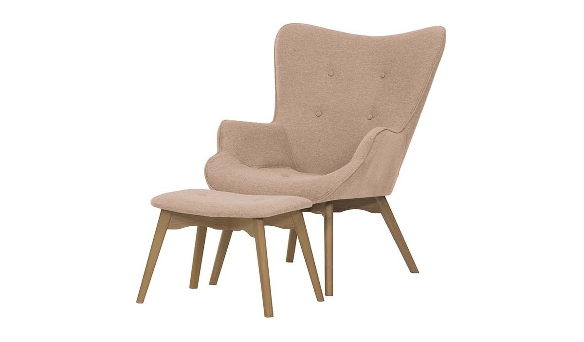 Fotel uszak z podnóżkiem Ducon-Malmo 61