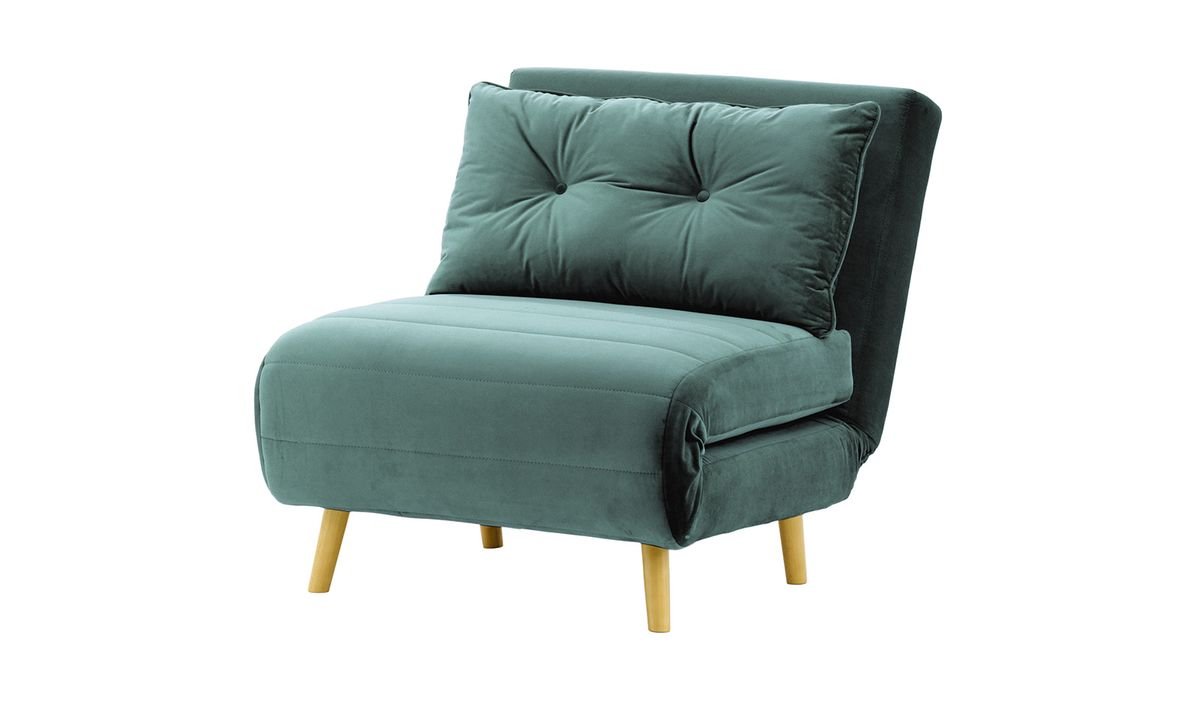 Fotel rozkładany Flic 77 cm-Velluto 12-like oak