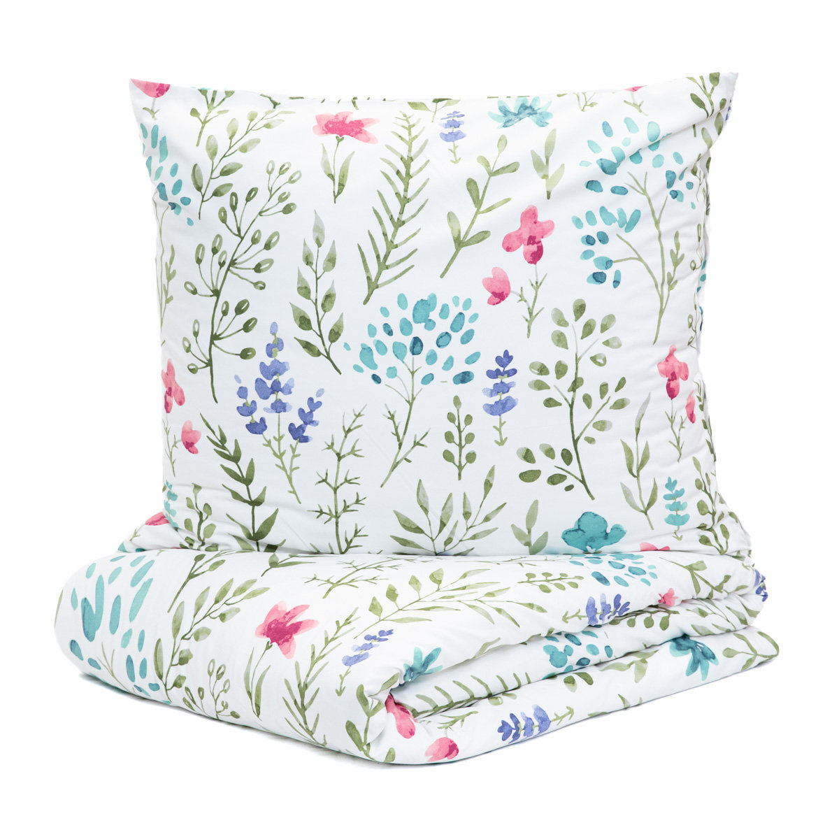 Pościel B2 BREEZE Essentials z mikrofibry biała wzór 200x220 cm i 2*70-80cm HOMLA