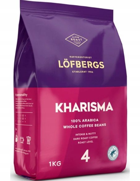 Kawa ziarnista LOFBERGS Kharisma 1kg Arabica 100%
