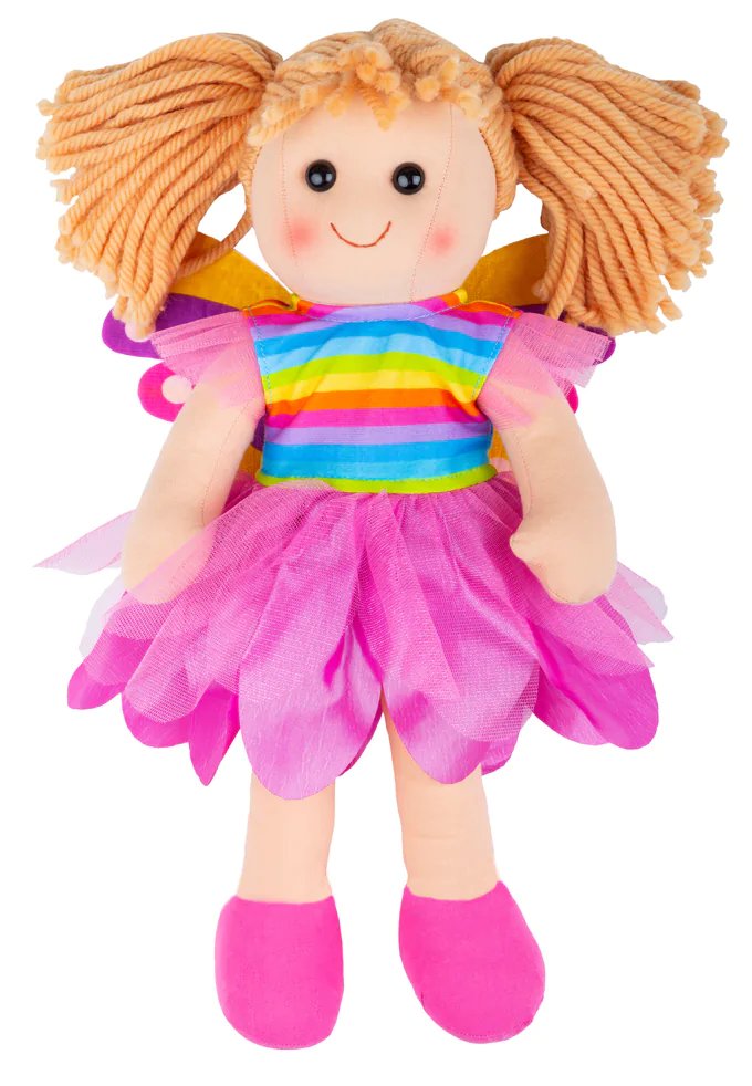 Lalka szmacianka Chloe Wróżka BJD055 Bigjigs Toys
