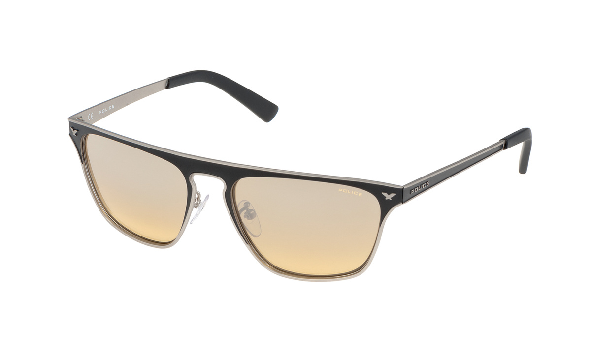 Okulary POLICE S897856W01X. Okulary przeciwsłoneczne, Kolor żółty. Kobieta.