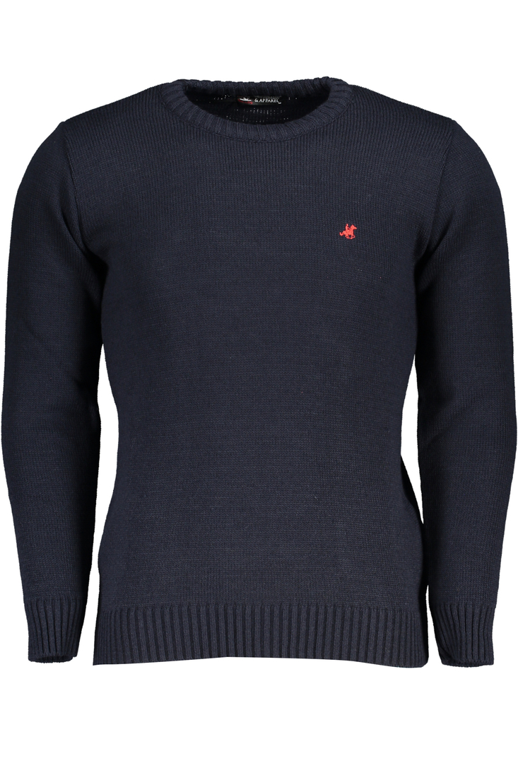 NIEBIESKI SWETER MĘSKI US GRAND POLO