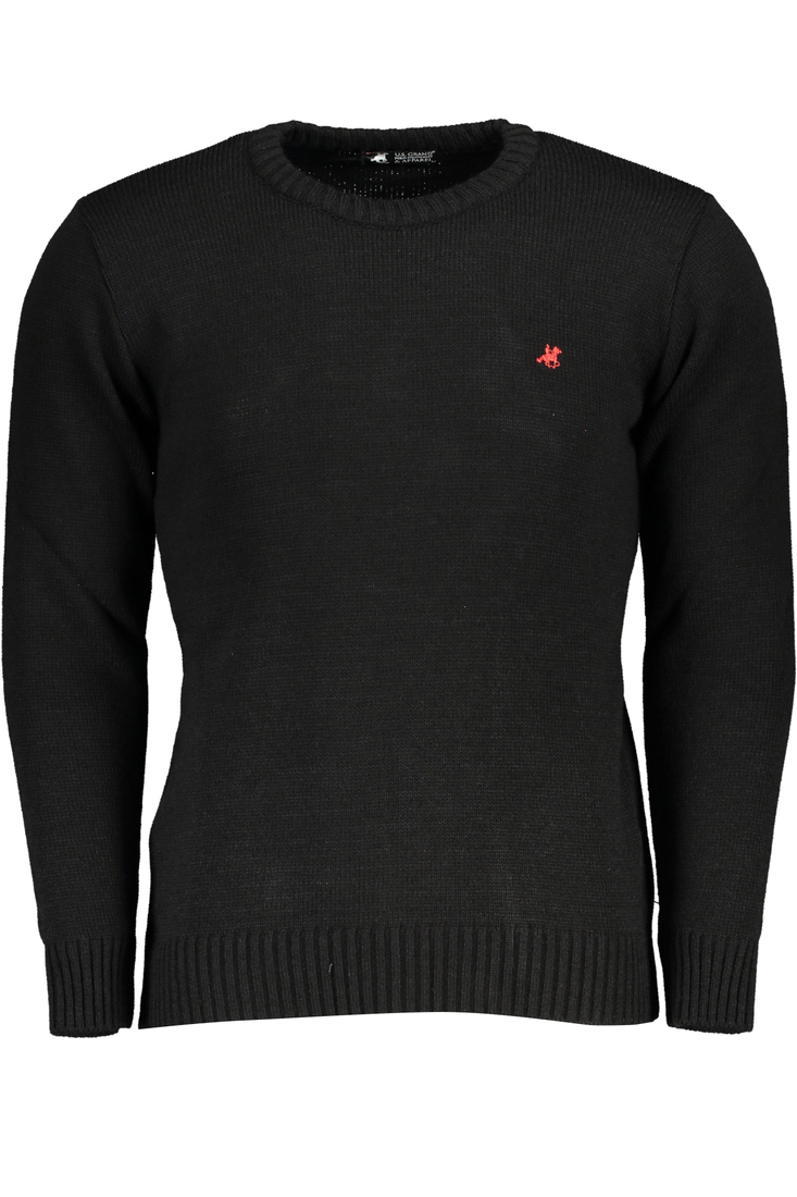 CZARNY SWETER MĘSKI US GRAND POLO