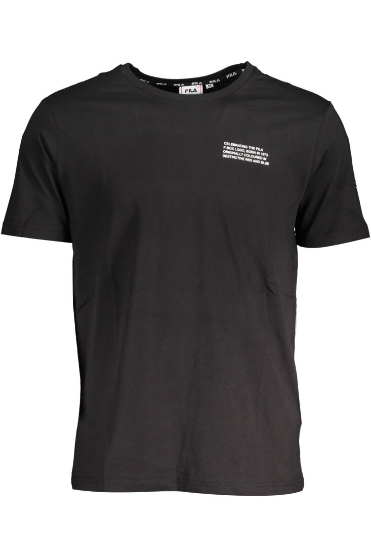 FILA BLACK MĘSKI T-SHIRT Z KRÓTKIM RĘKAWEM