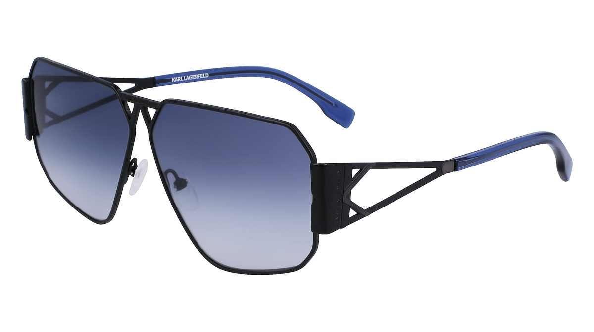 Okulary KARL LAGERFELD KL339S-1. Okulary przeciwsłoneczne, Kolor czarny. Unisex.