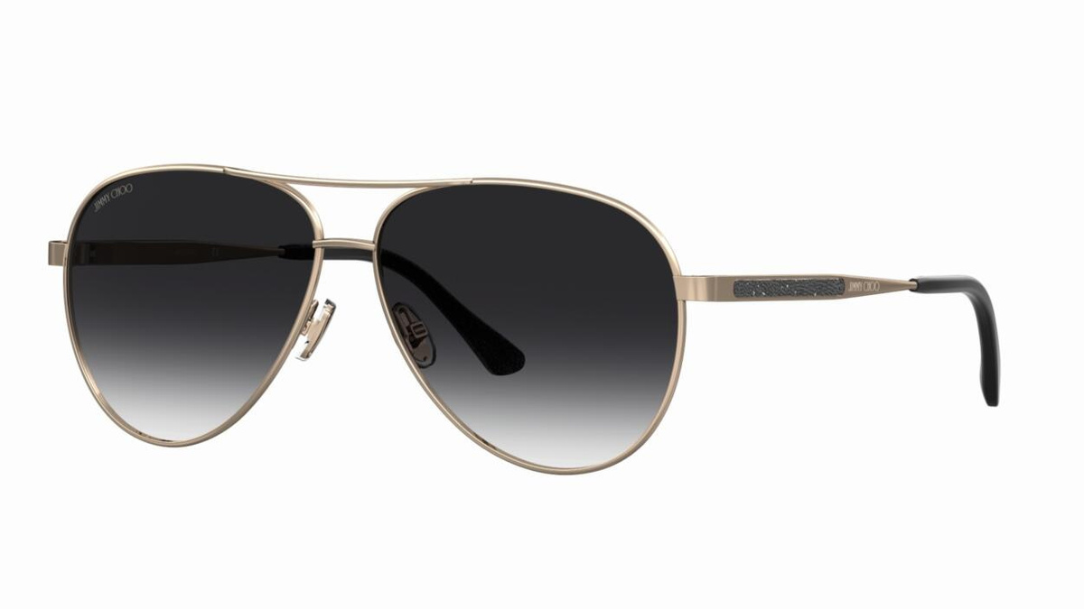 Okulary JIMMY CHOO JIMENA-S-2M2. Okulary przeciwsłoneczne, Kolor złoty. Kobieta.