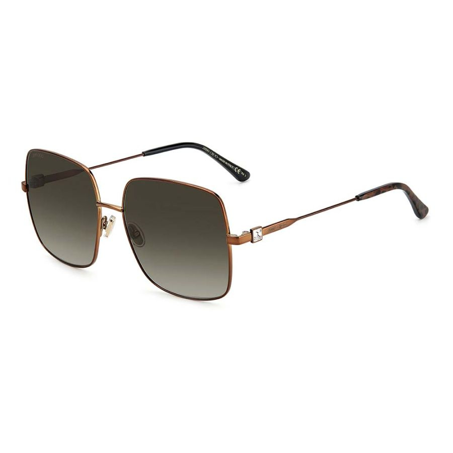 Okulary JIMMY CHOO LILI-S-J7D. Okulary przeciwsłoneczne, Kolor brązowy. Kobieta.