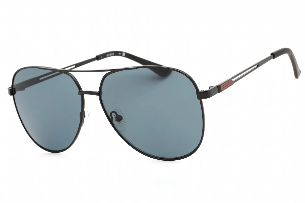 Okulary GUESS GF0231-02A. Okulary przeciwsłoneczne, Kolor czarny. Mężczyzna.