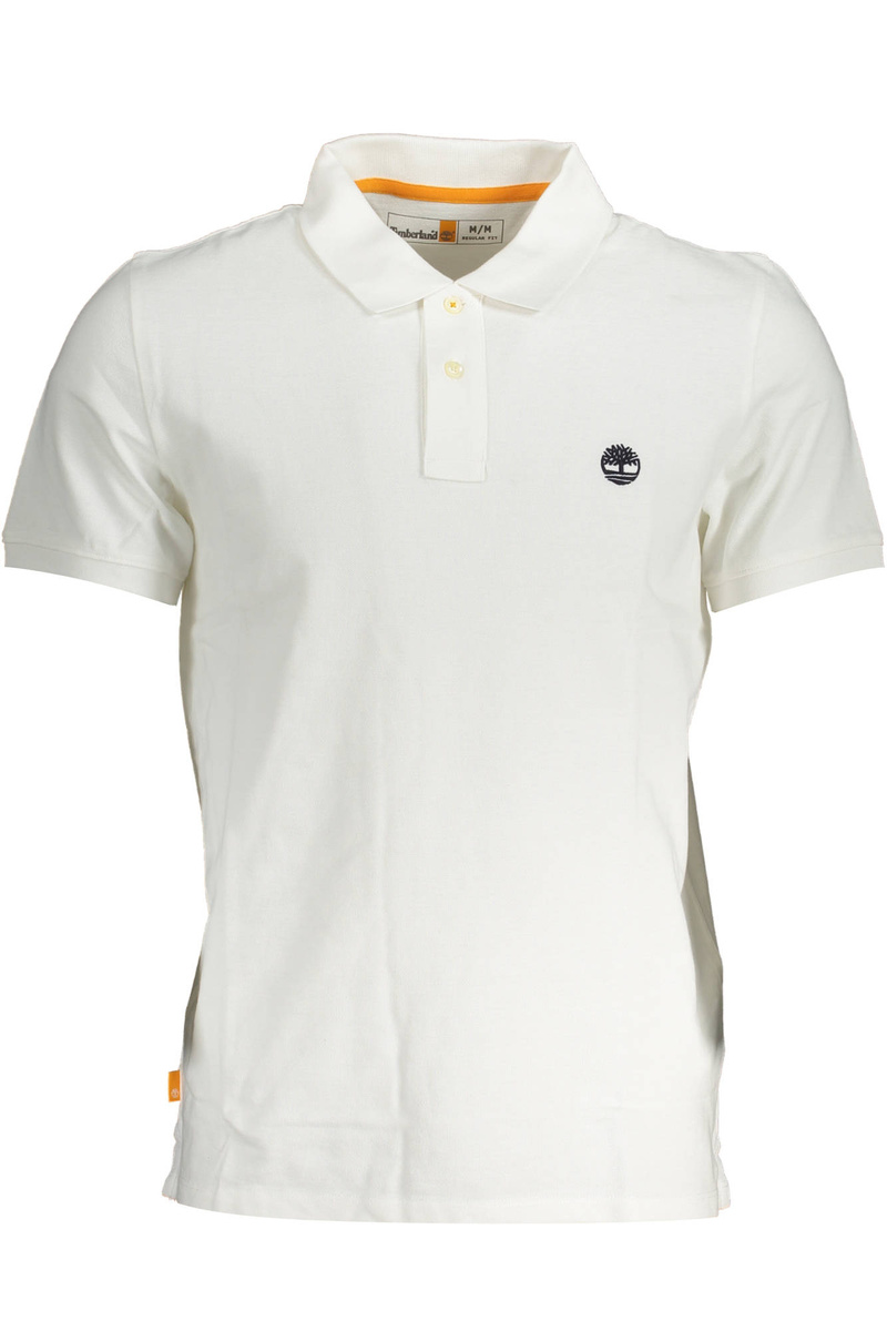 TIMBERLAND POLO KRÓTKI RĘKAW MĘSKI BIAŁE