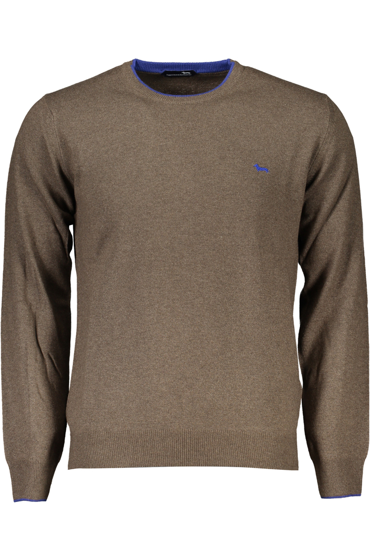 BRĄZOWY SWETER MĘSKI HARMONT & BLAINE